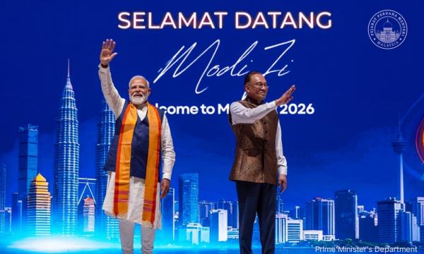 Modi calls M'sia trusted partner, praises Indian diaspora
