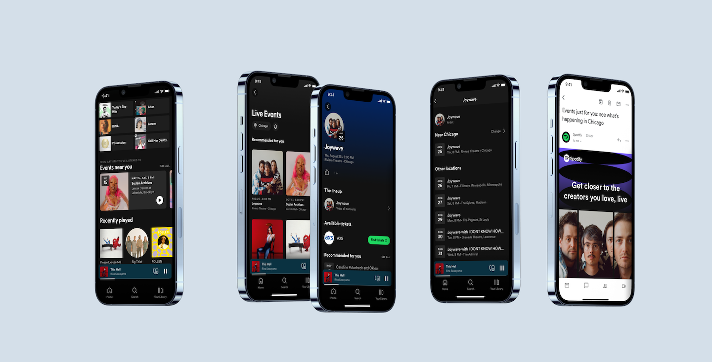 Spotify revamps in