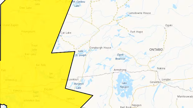 Heat warnings in effect for parts of northwestern Ontario