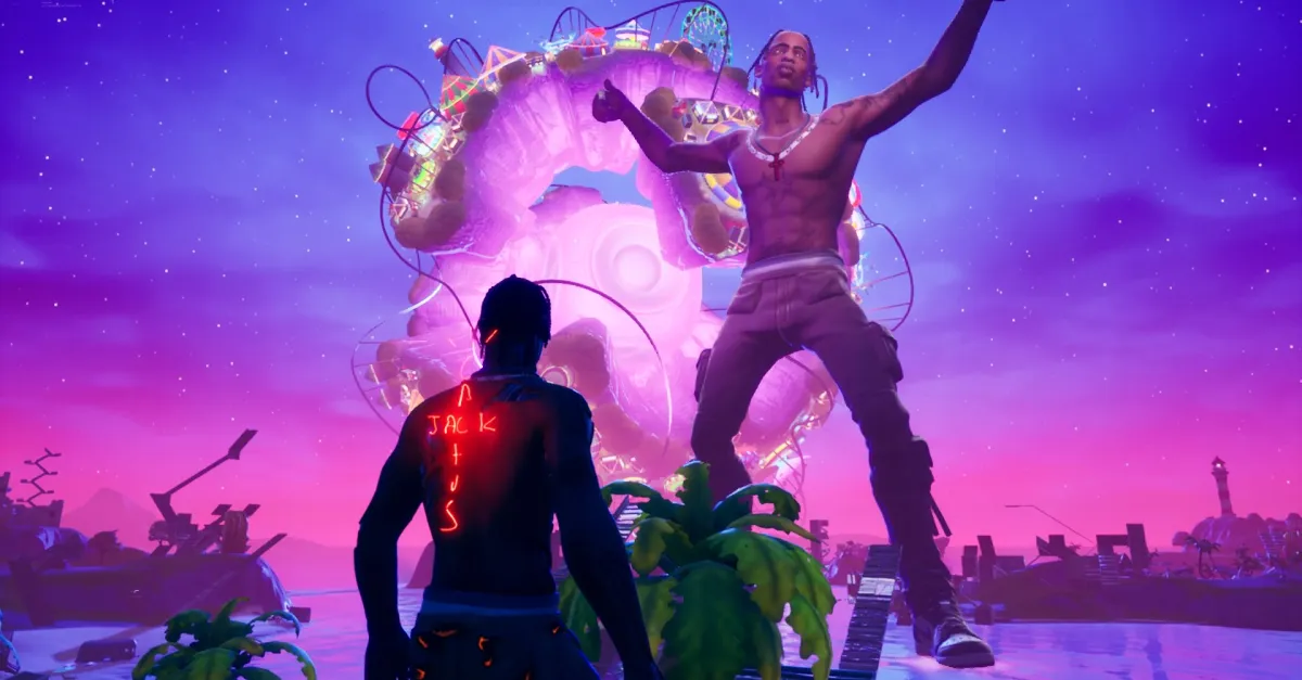 Travis Scott’s first Fortnite concert was surreal and spectacular
