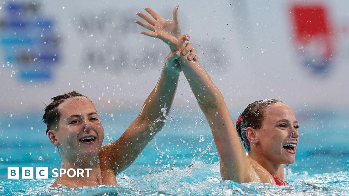 Artistic Swimming World Cup: GB's Isabelle Thorpe and Ranjuo Tomblin win golds
