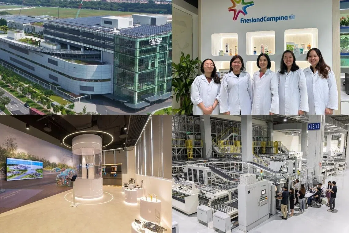 Singapore innovation hub for global firms