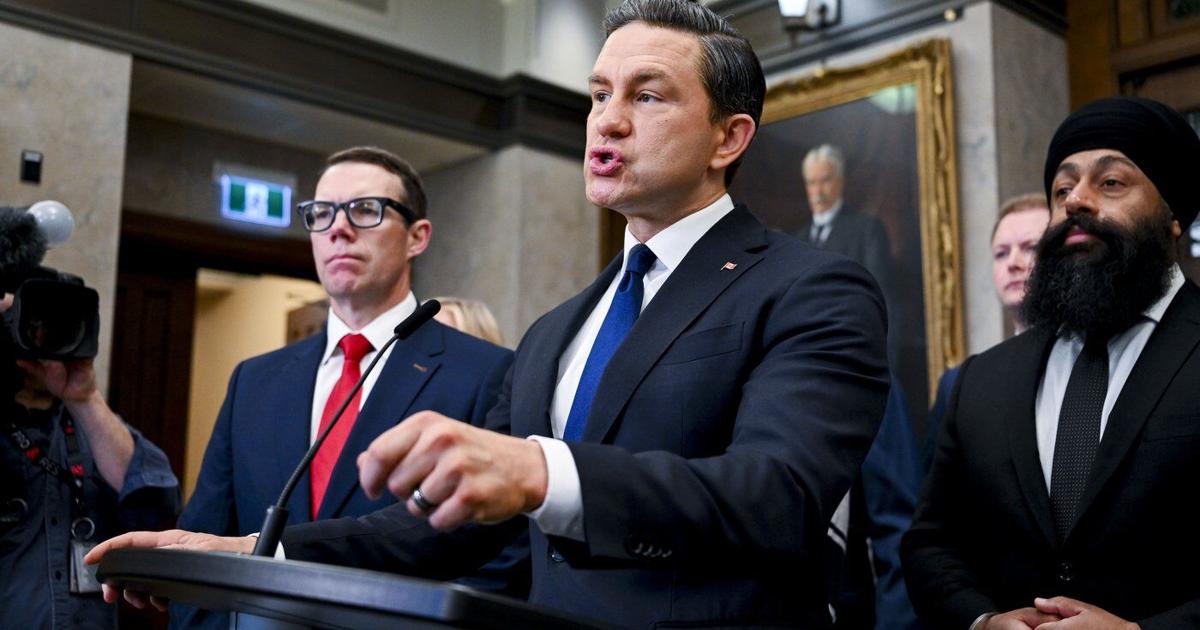 Poilievre accuses Carney of ducking questions about Canada's sluggish economy