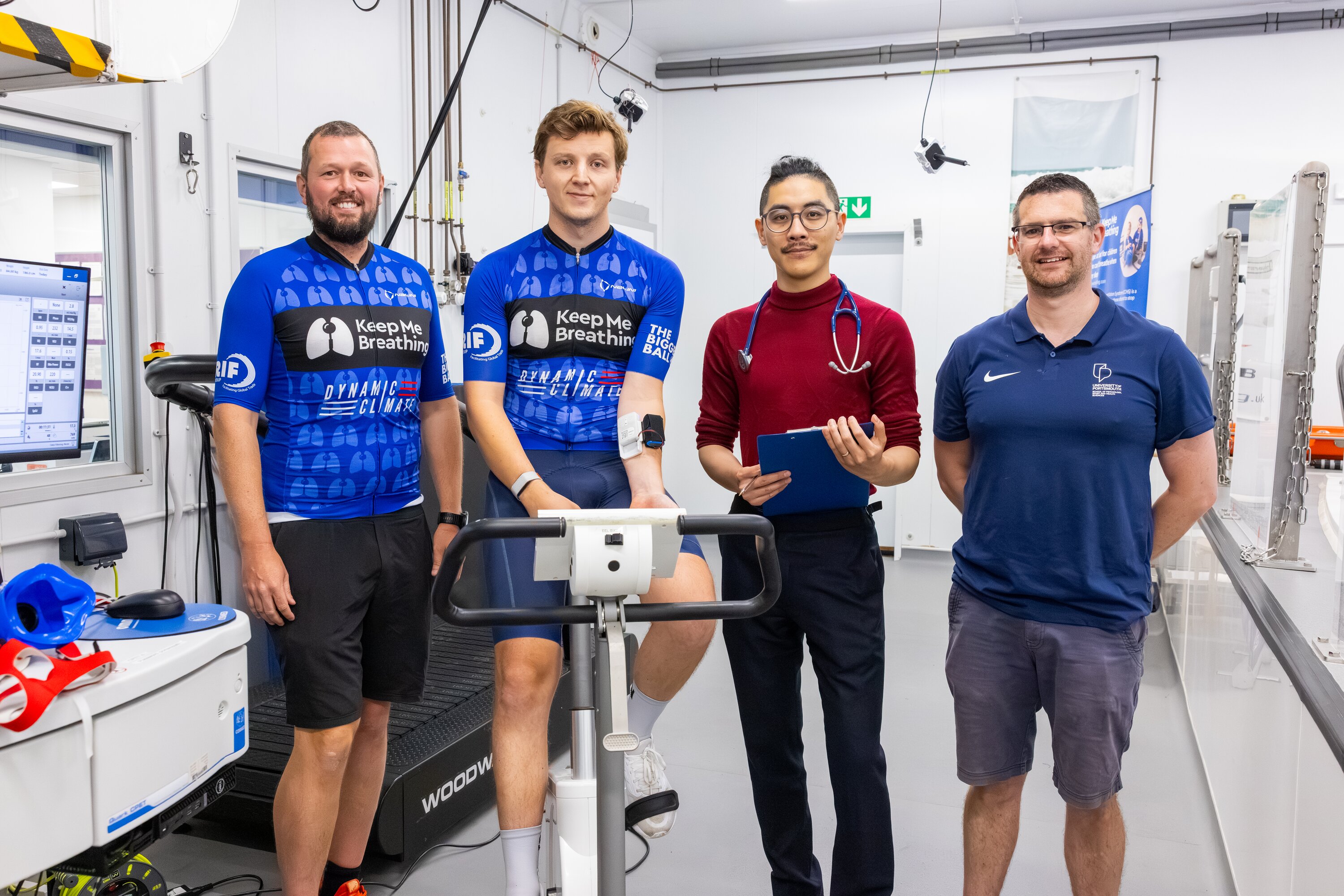 Portsmouth Scientists Test Tech for Rare Breathing Issue
