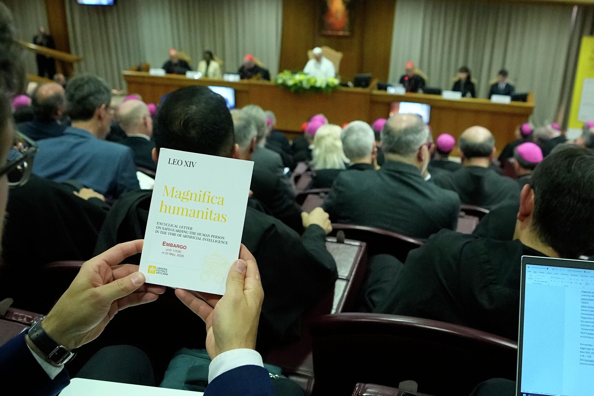 Whitfield: Pope Leo warns AI technology could dehumanize society