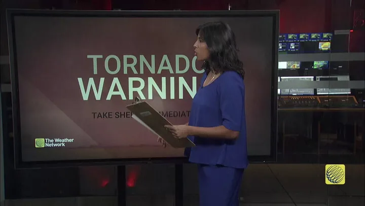 First round of tornado warnings issued in southern Manitoba