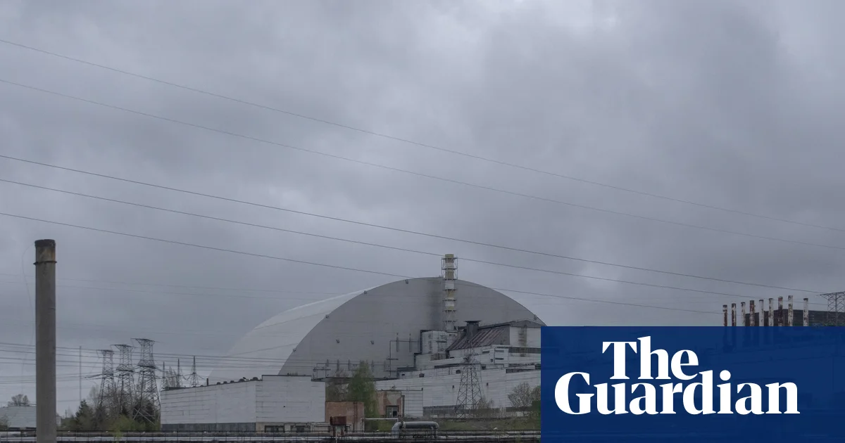 Russian drone hits building storing spent nuclear fuel near Chornobyl