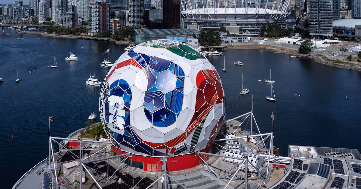 Vancouver ranked best 2026 World Cup host city, Toronto 3rd