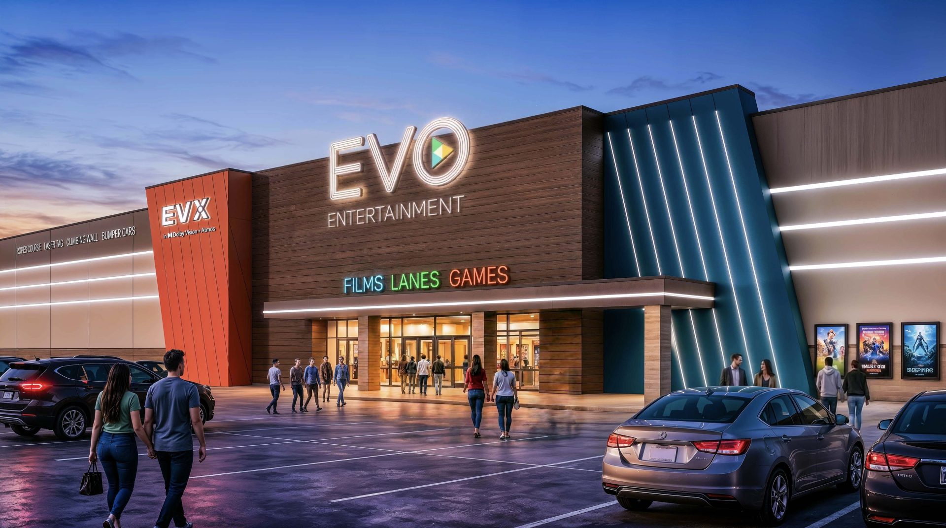 EVO Entertainment Acquires Former Xscape Theatre for Katy