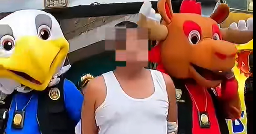 Police dress up as World Cup mascots to arrest drug suspect and "diehard football fan" in Peru