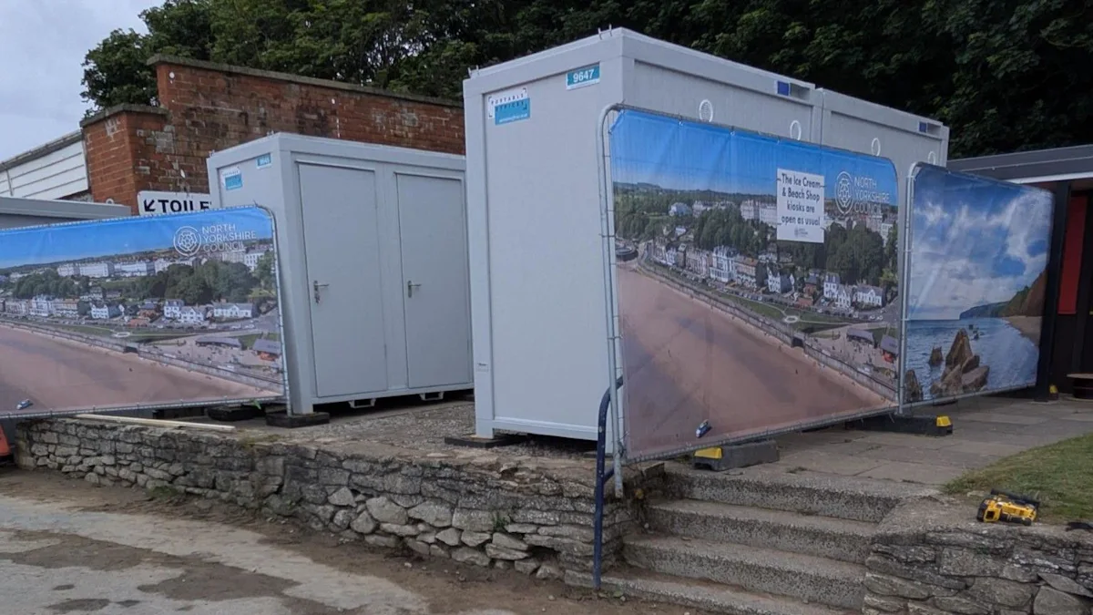 More temporary seaside loos installed