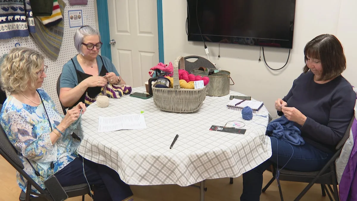 Moncton marks World Wide Knit in Public Day