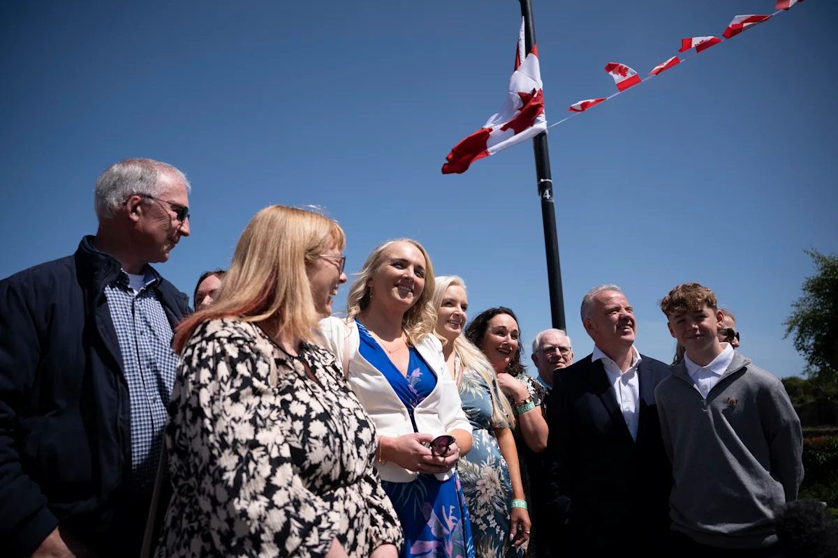 Carney visits family's ancestral home in Ireland