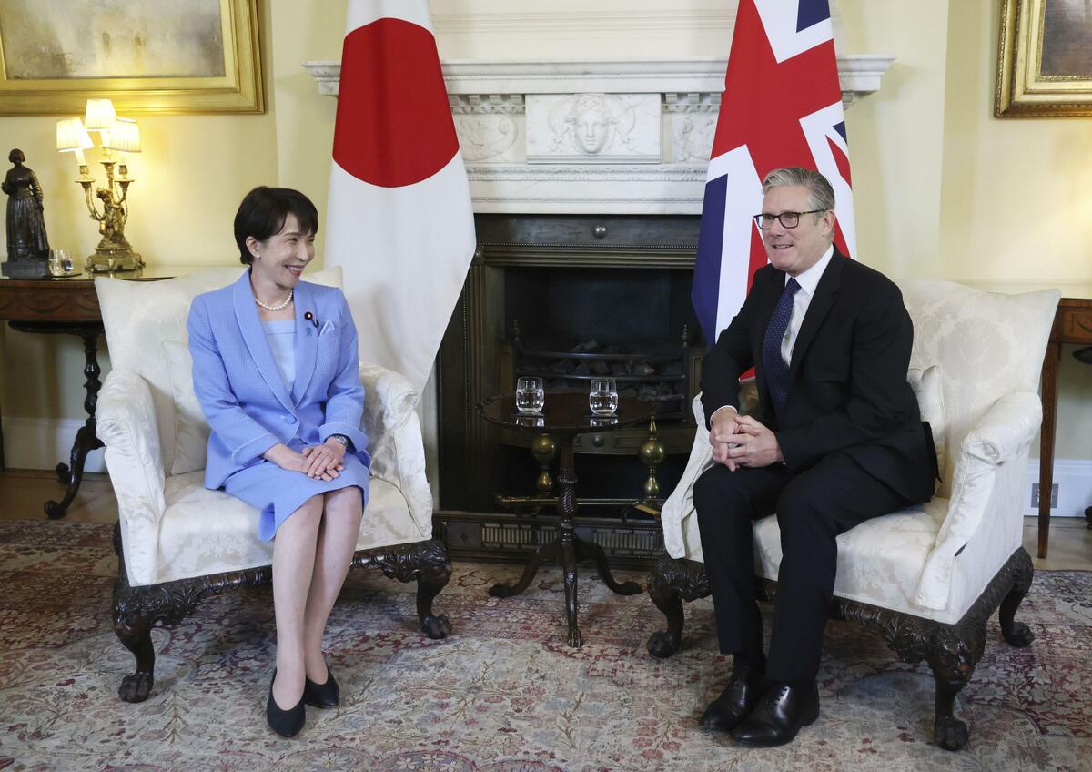 Japan, Britain agree to boost cooperation on economic security, technology