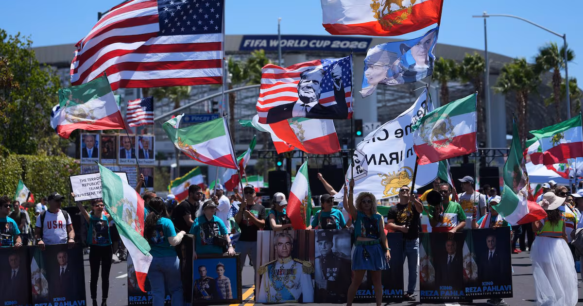 As Iran chases the World Cup, its U.S. diaspora is divided between protesting and cheering