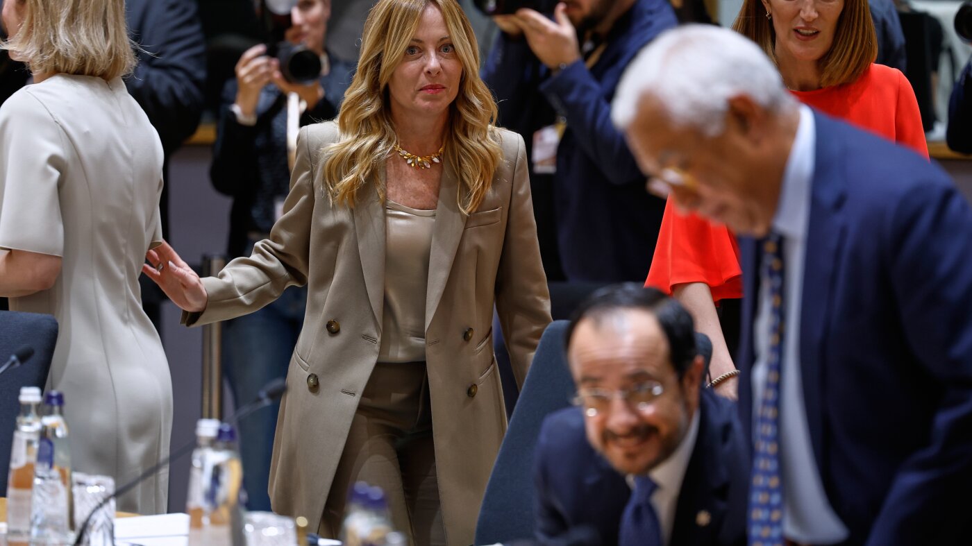 Italy's Meloni, once Trump's closest ally in Europe, says he made up a story about her