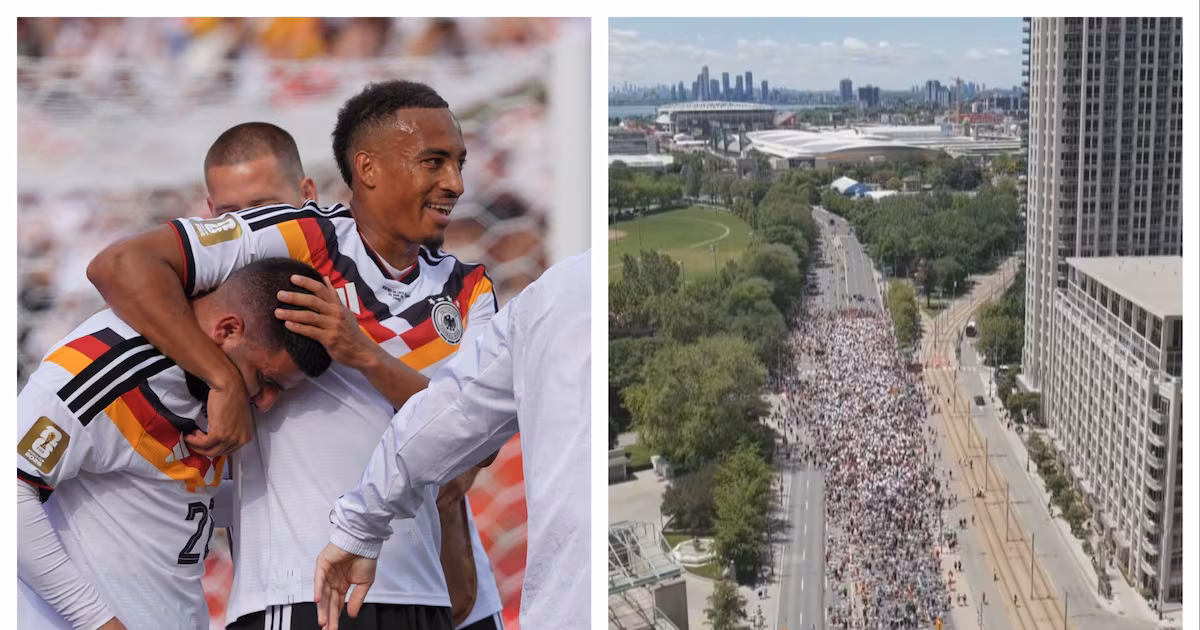 Germany completes World Cup comeback as Toronto crowd goes wild