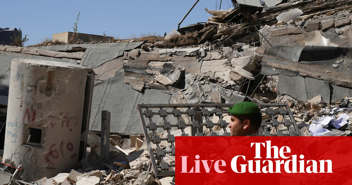 Middle East live: US