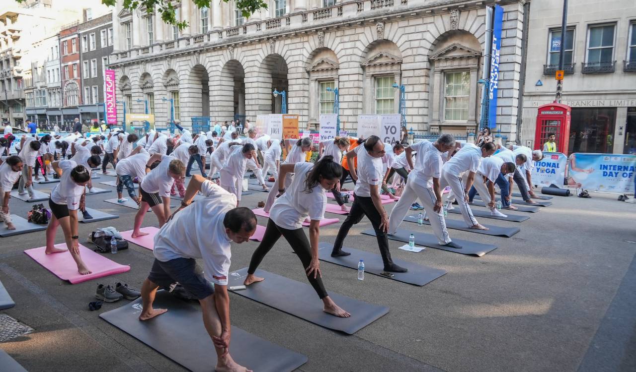 London marks International Day of Yoga with diaspora