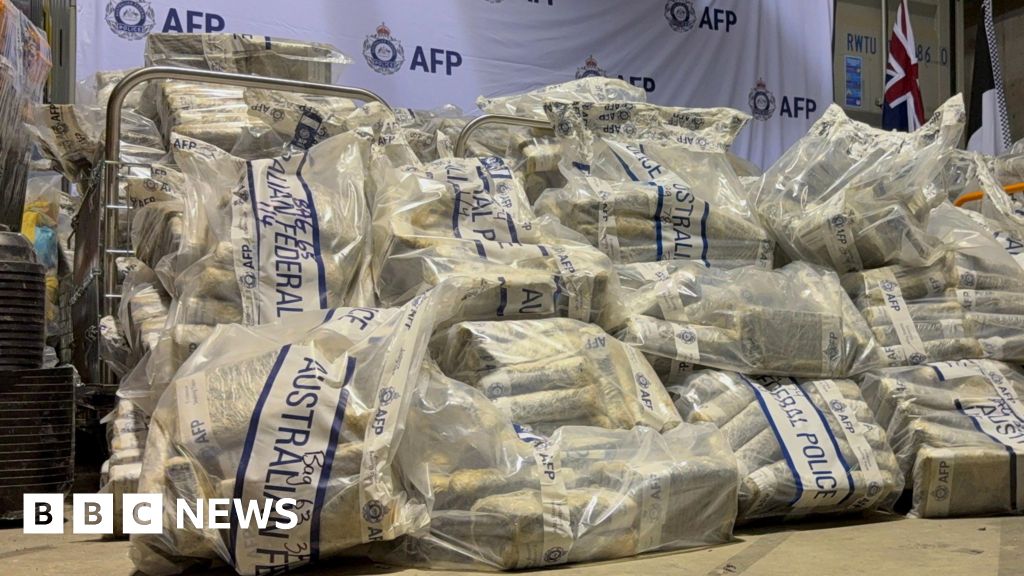 Australia's largest ever cocaine bust made in underground bunker raid