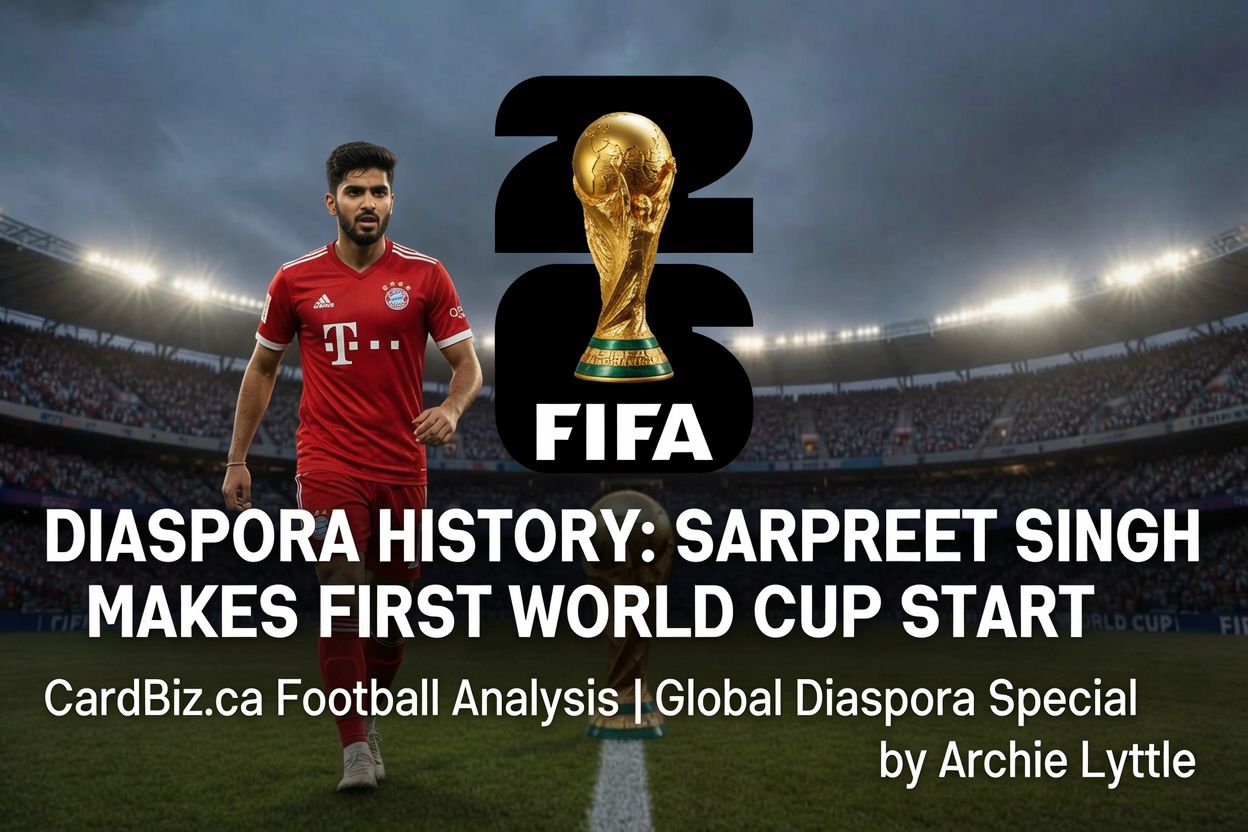 The Punjabi Kiwi: Sarpreet Singh Makes Indian Diaspora History at World Cup 2026