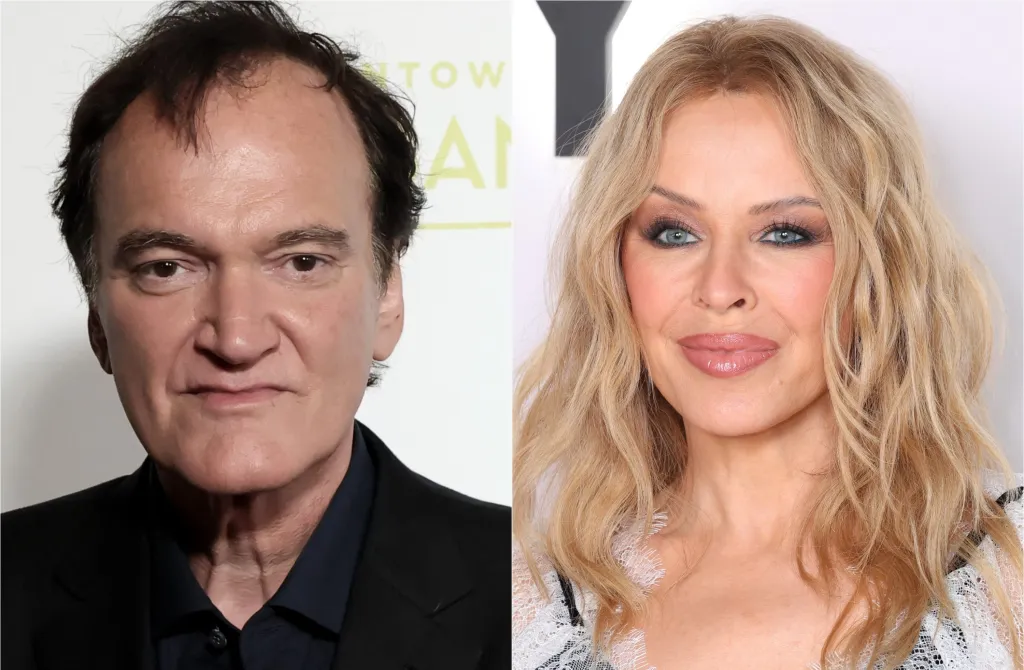 Quentin Tarantino & Kylie Minogue Shooting Jamie Adams’ Next Feature