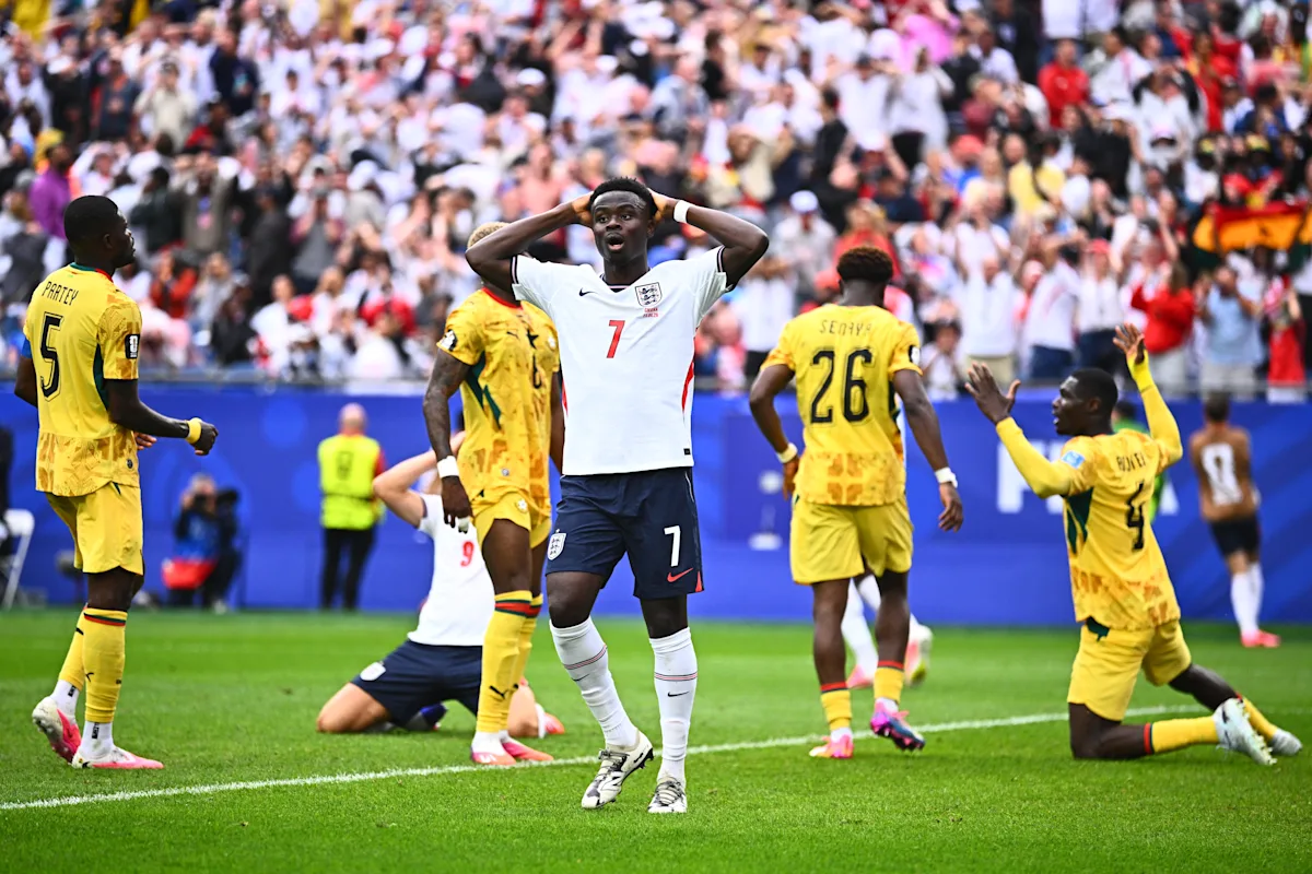 Ghana holds England to shock 0