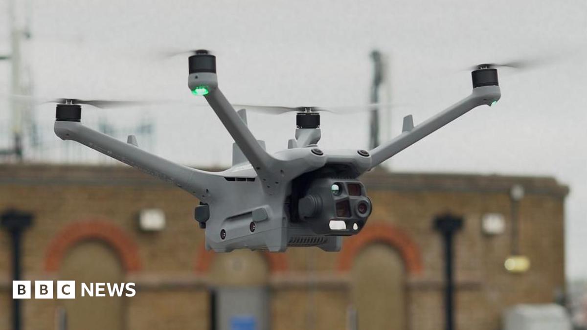 Drone network part of Met's London