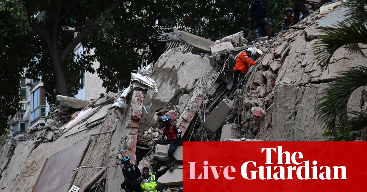 Venezuela earthquake live: state of emergency declared after officials warn of widespread damage and high casualties