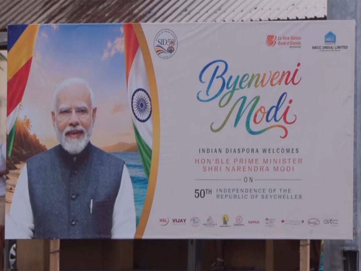 'Byenveni Modi': Victoria dons festive look as Indian diaspora puts up posters welcoming PM ahead of his...
