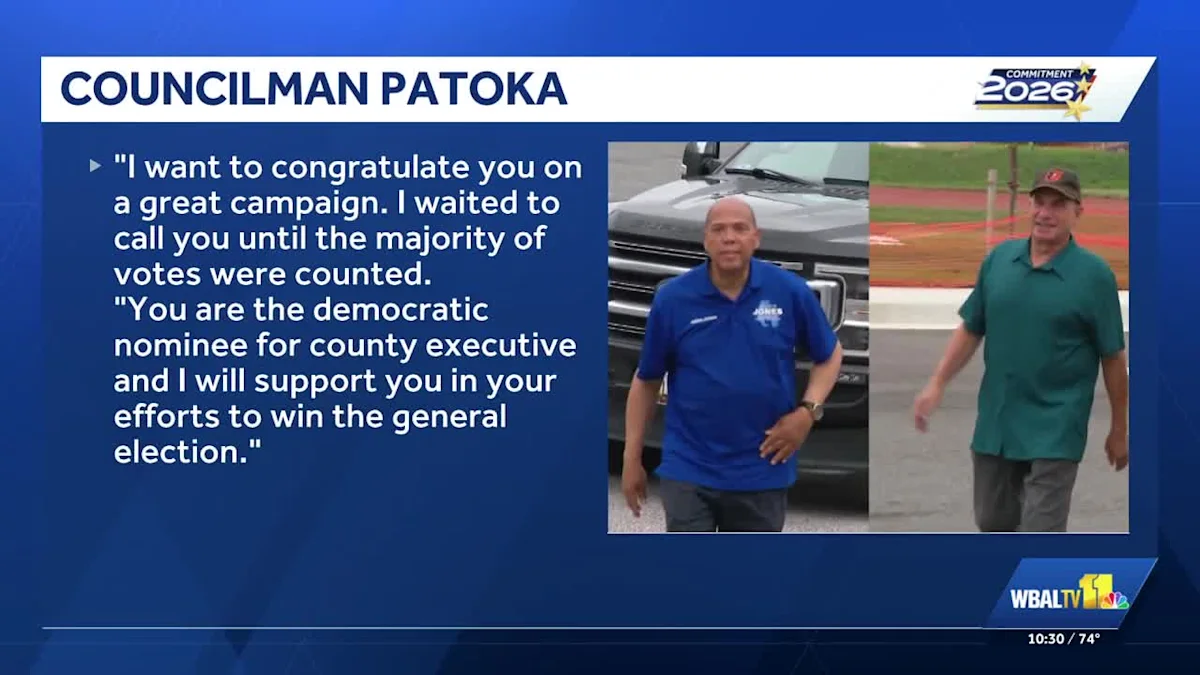 Jones responds after Patoka concedes