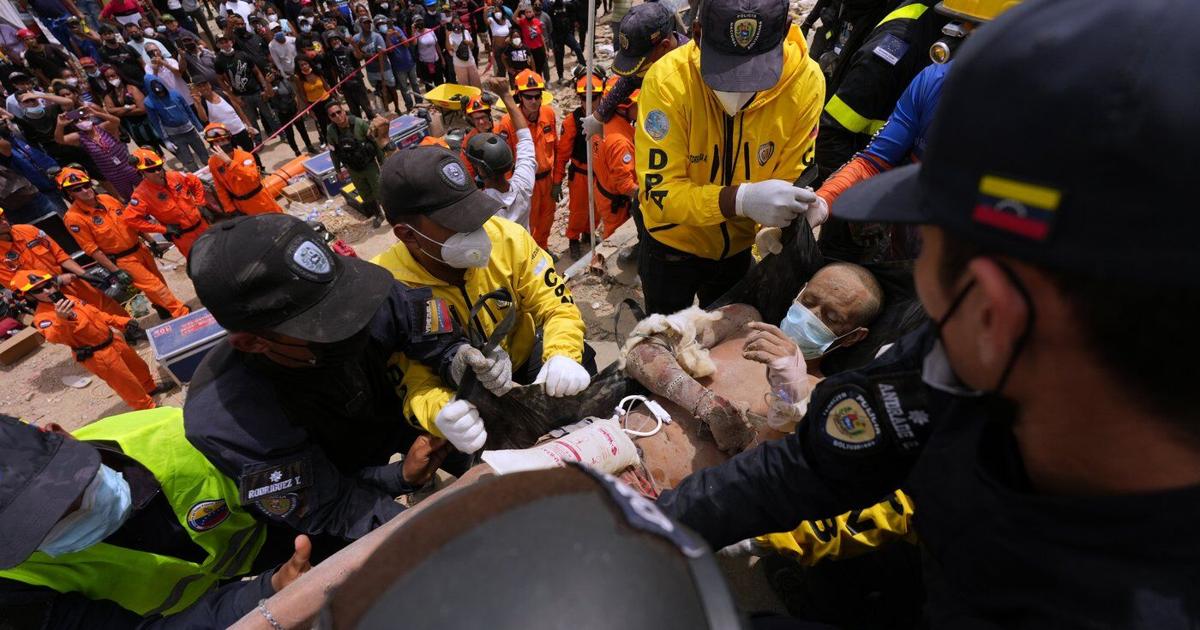 Grief and optimism clash in scramble to locate survivors 4 days after Venezuela earthquakes