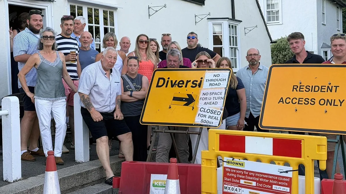Landlord says roadworks delay threatens his pub