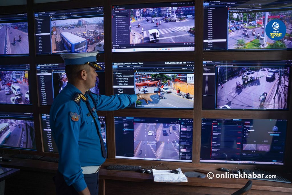Kathmandu traffic police shift to technology