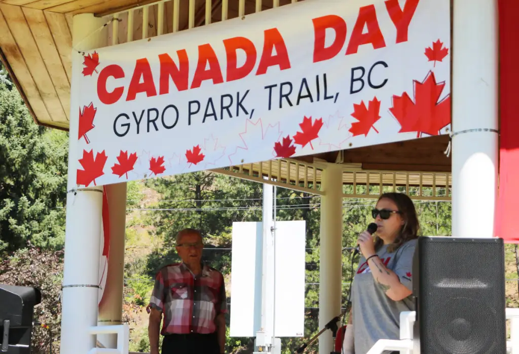Trail celebrates Canada Day at Gyro Park