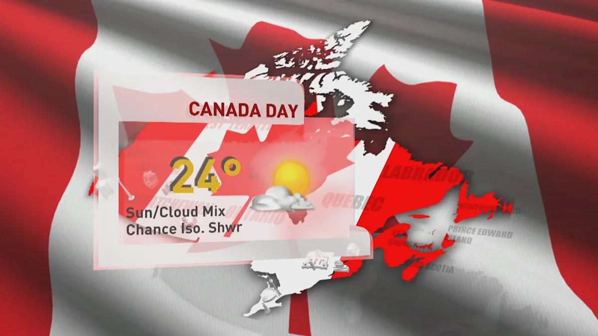 Riley Laychuk's Manitoba forecast for Wednesday, July 1, 2026