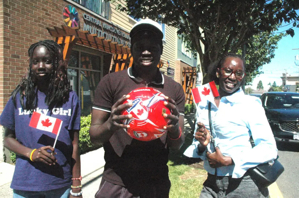 Newly arrived family can’t wait to celebrate Canada Day