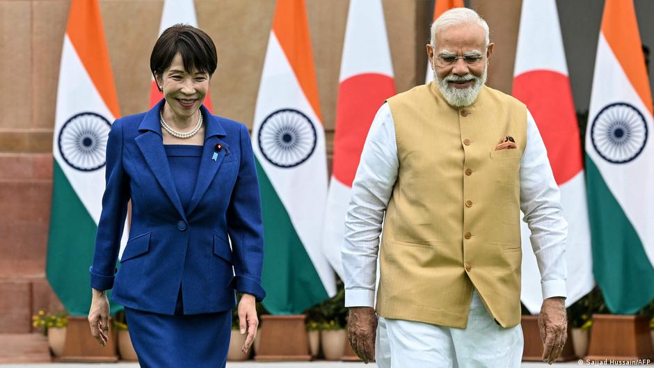 India news: Narendra Modi hosts Japan's Sanae Takaichi