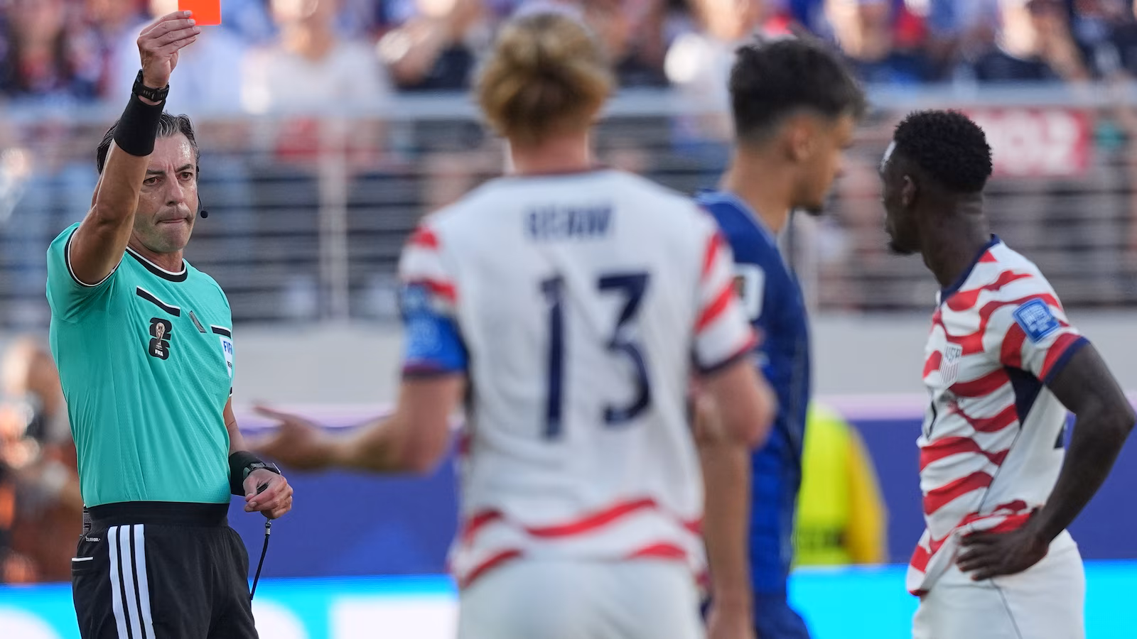 A red card means trouble and controversy at the World Cup: Here's what to know