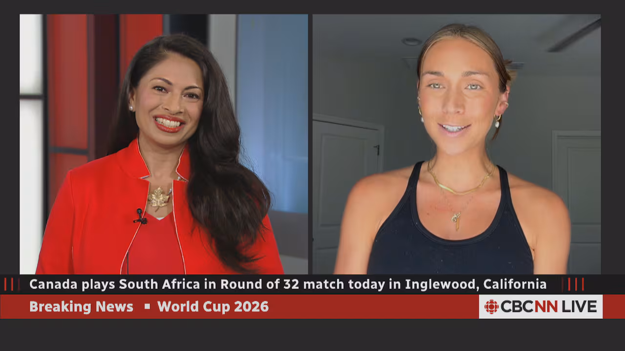 CBC News speaks to Jess Shaffelburg on brother Jacob Shaffelburg scoring for Canada