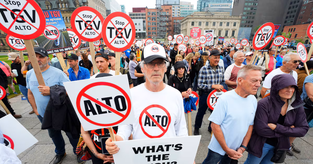 Canadians divided over Alto high