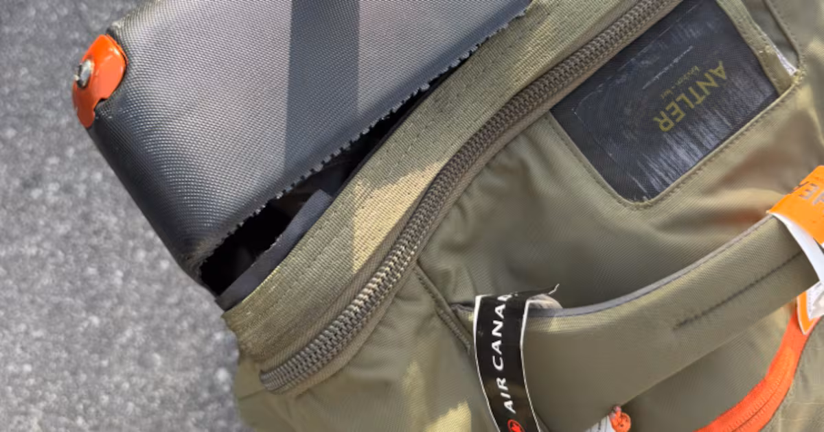 ‘It was just infuriating’: Man waits 2.5 months for Air Canada to compensate him for damaged bag