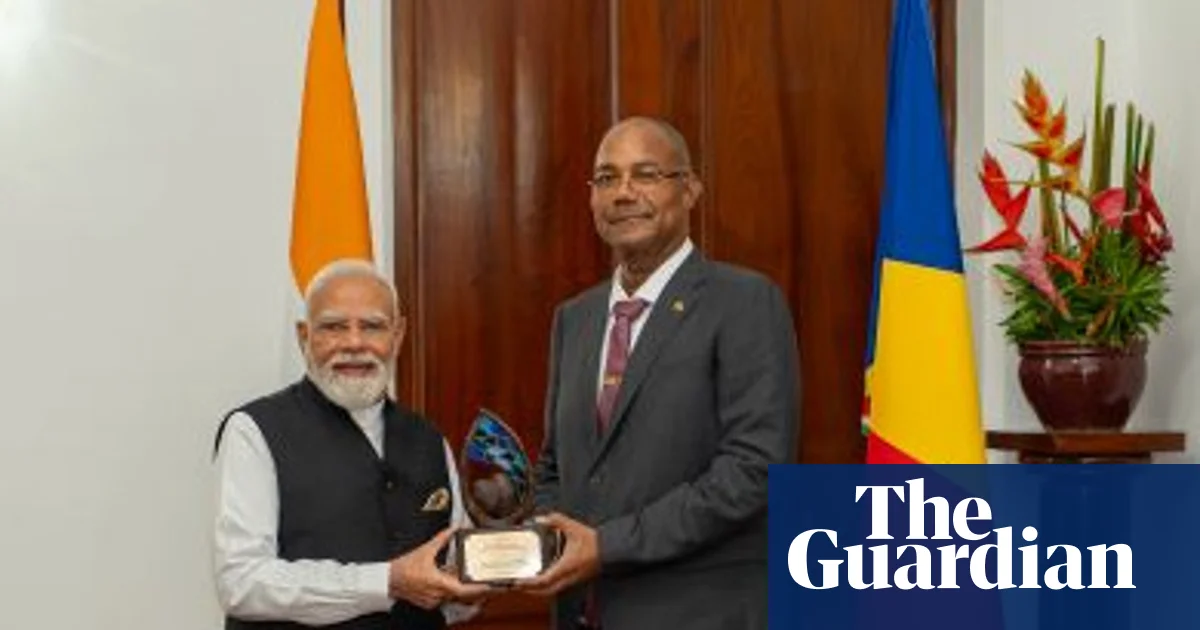 ‘Give him any award, and he’ll come running’: Narendra Modi racks up honours on overseas trips