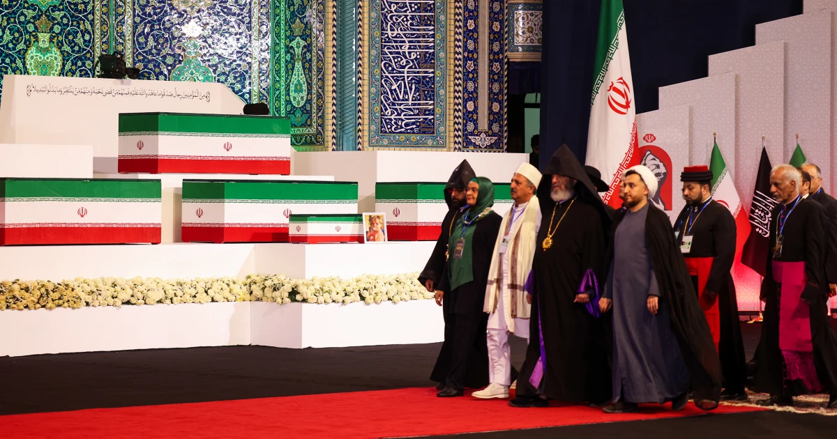 Months after U.S. and Israeli strikes, Iran readies massive funeral for Khamenei