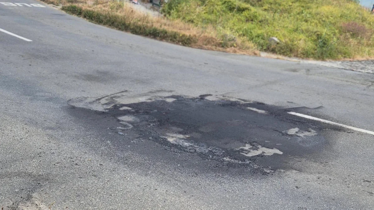 Police say to drive with caution after car fire