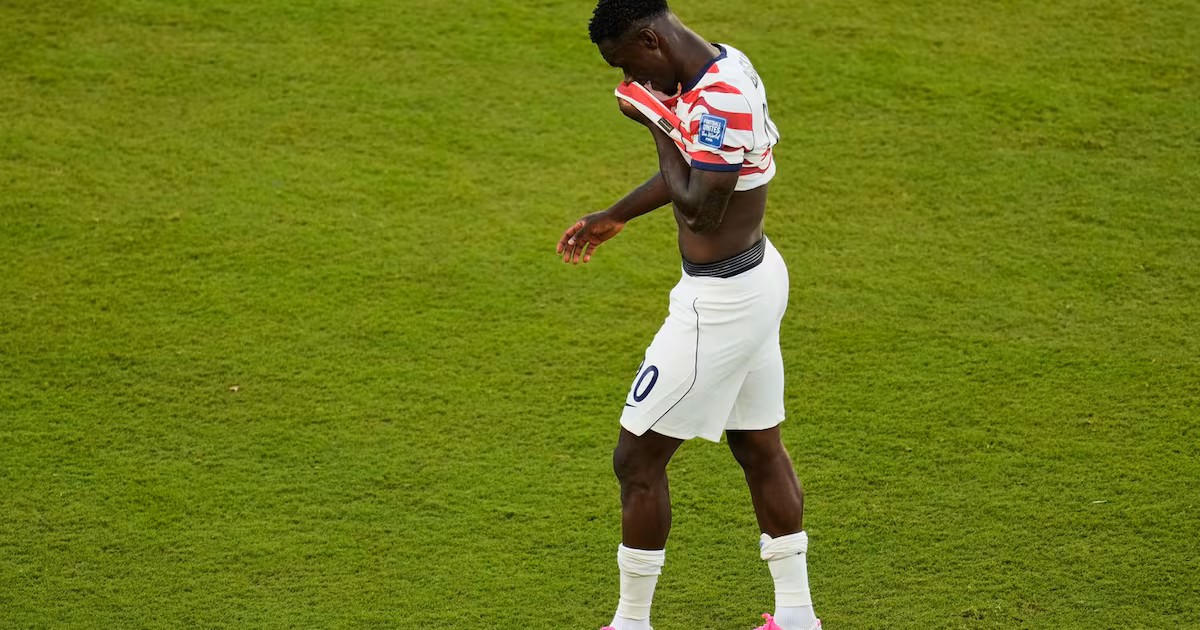 FIFA lifts U.S. player Balogun’s red card suspension at World Cup after Trump calls Infantino