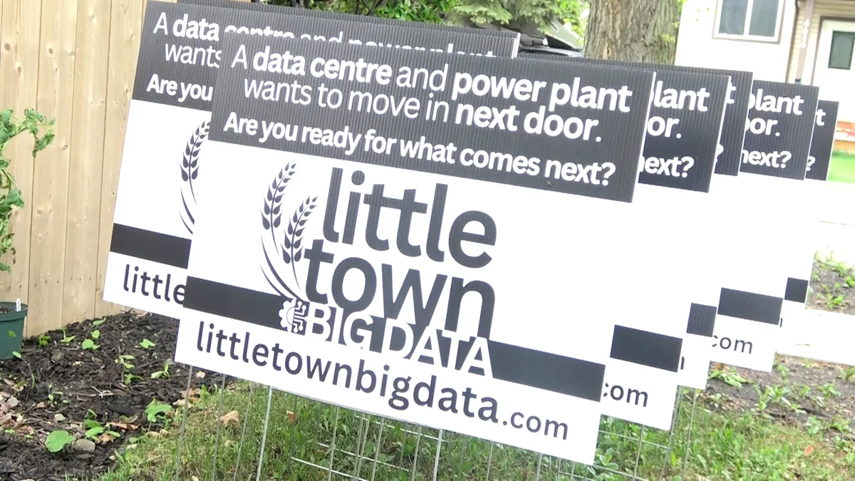 Data centre plan riles residents in Olds, Alta.