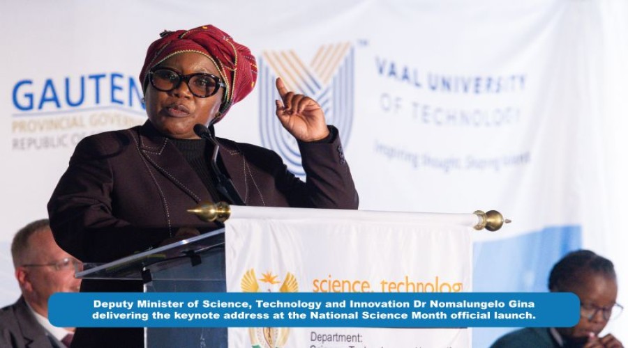 Deputy Minister for Science, Technology and Innovation launches South Africa’s first National Science Month