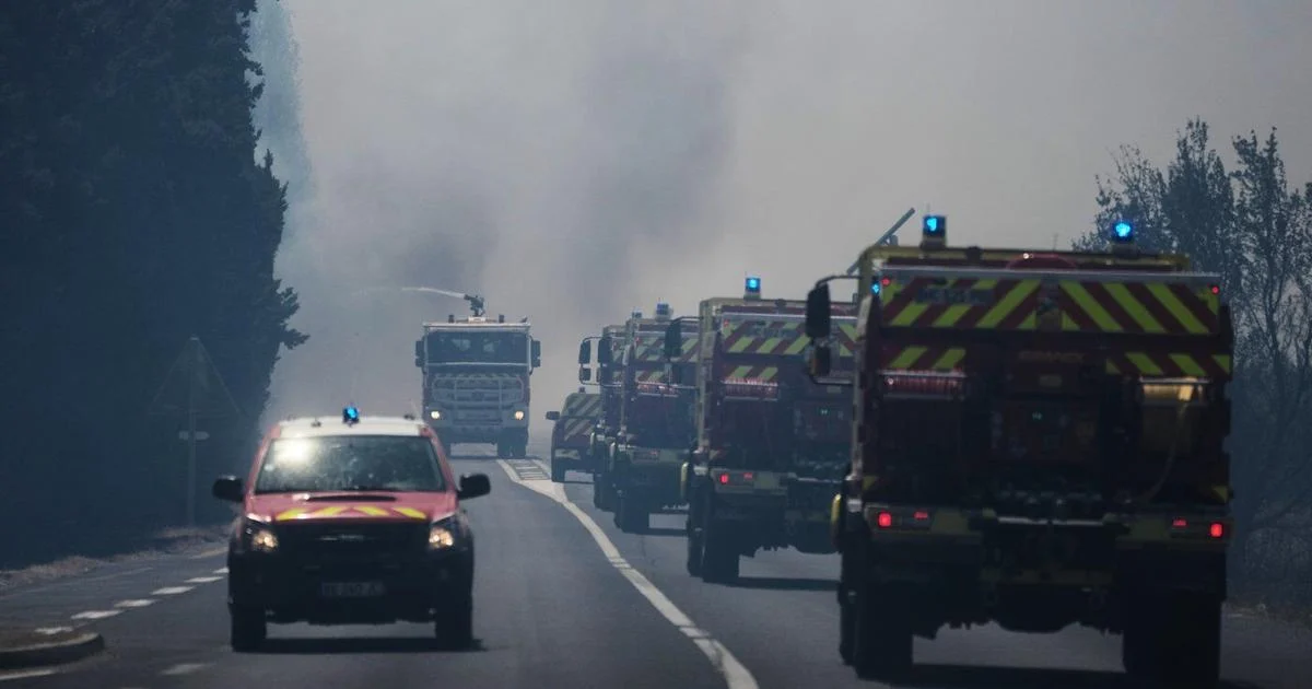 Wildfire forces Tour de France to ban fans from stage finale as parts of Europe sizzle again