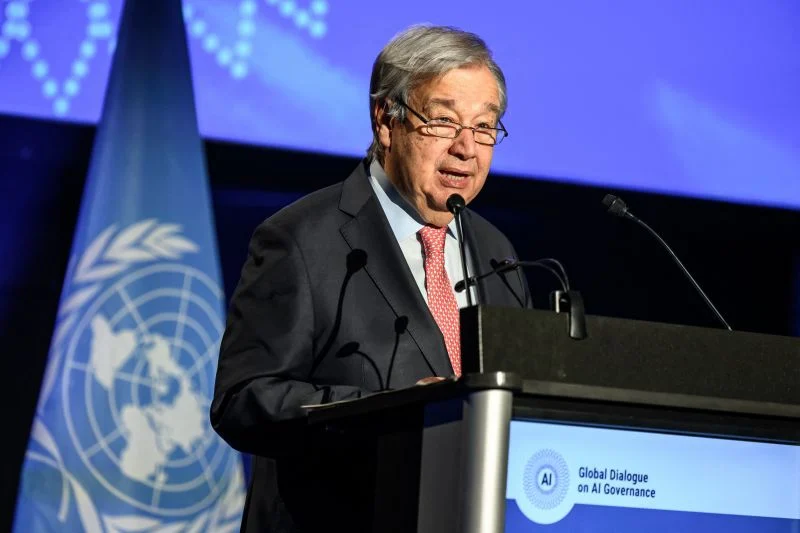 UN chief urges global AI governance, warns against letting technology 'vibe